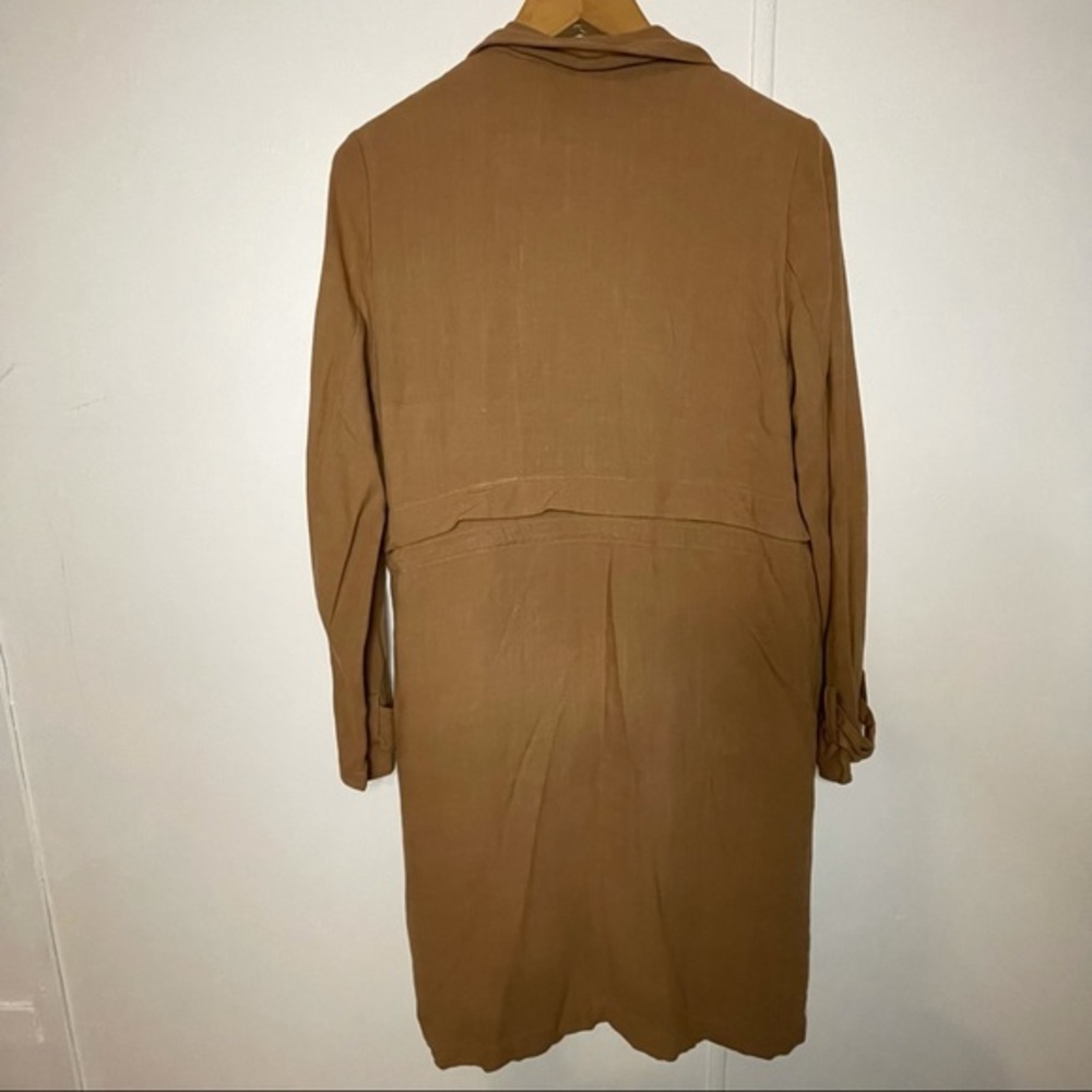 Drape Collar Duster - Picture 3 of 6